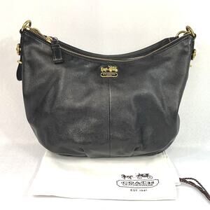 Coach | Bags | Vintage Y2kblack Shoulder Bag With Tassel Charm